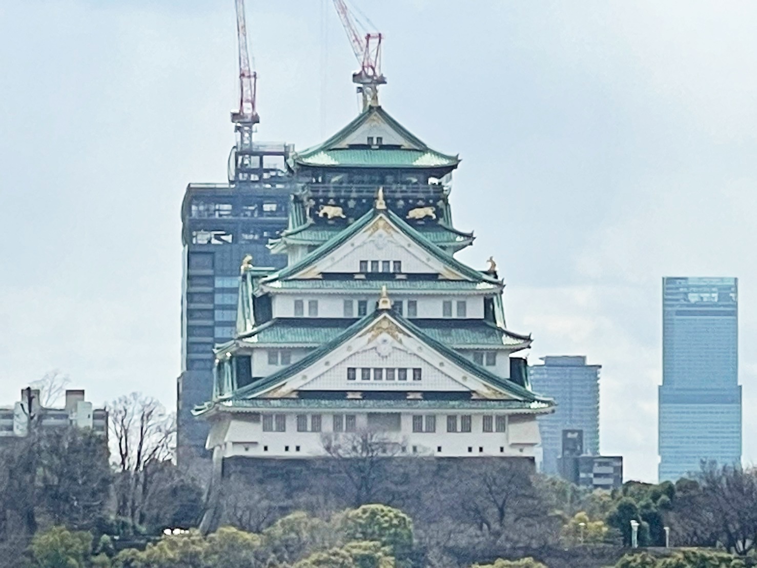 【都島区 京橋駅】極上の景色を。特大バルコニーから見える大阪城が圧巻！